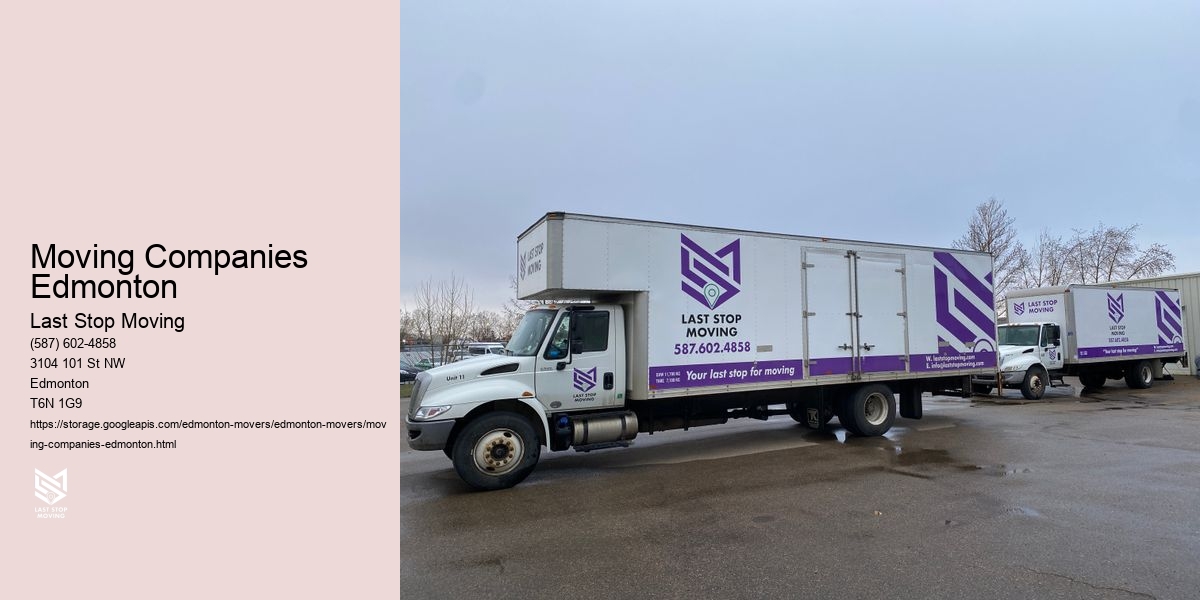 Moving Companies Edmonton